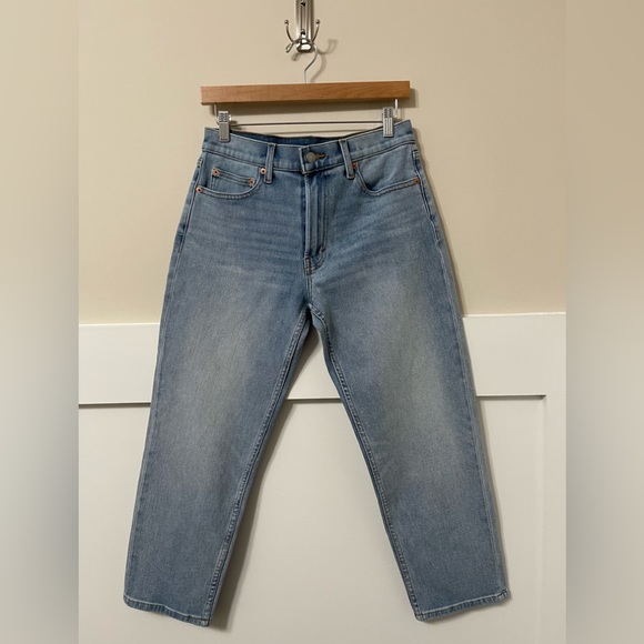 Lucky Brand Light Denim Relaxed Tapered Fit Wide Leg Jeans Size 26 - Picture 3 of 11